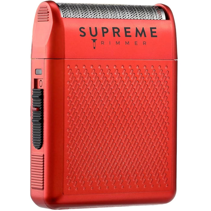 Supreme Solo Mens Single Foil Shaver #STF101/RED