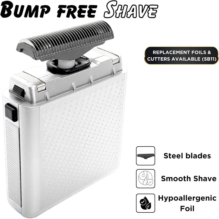 Supreme Solo Mens Single Foil Shaver #STF101/WHT