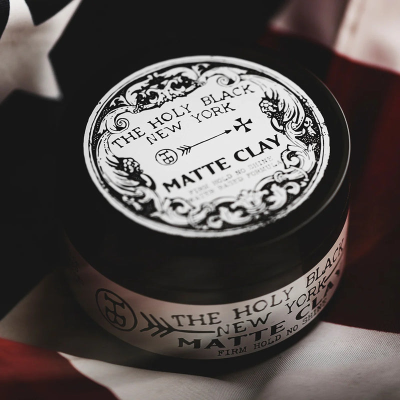 The Holy Black New York Matte Clay 4 oz