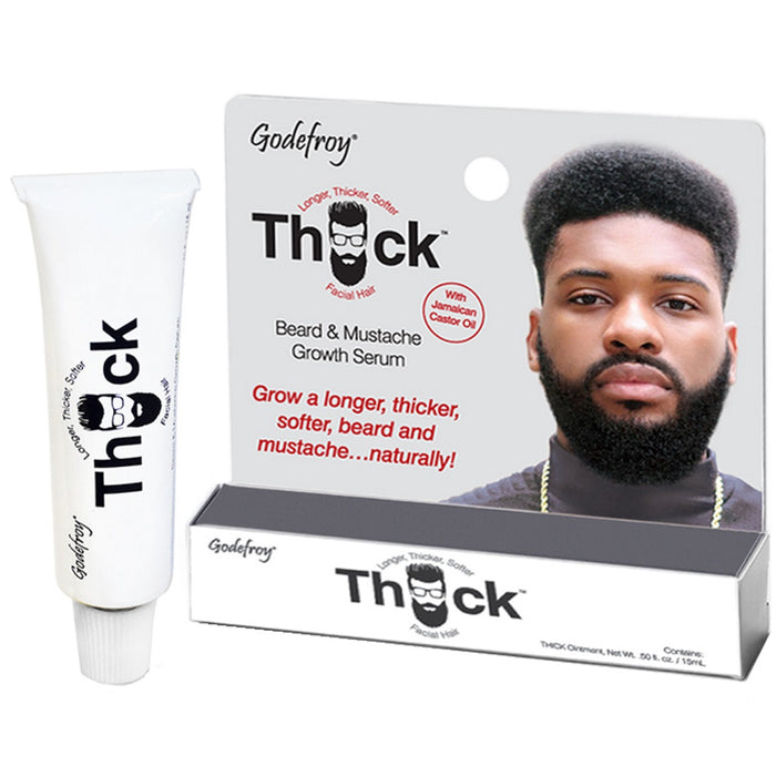 Godefroy Thick Beard Growth Serum - Ethnic Hair Types 0.5 oz