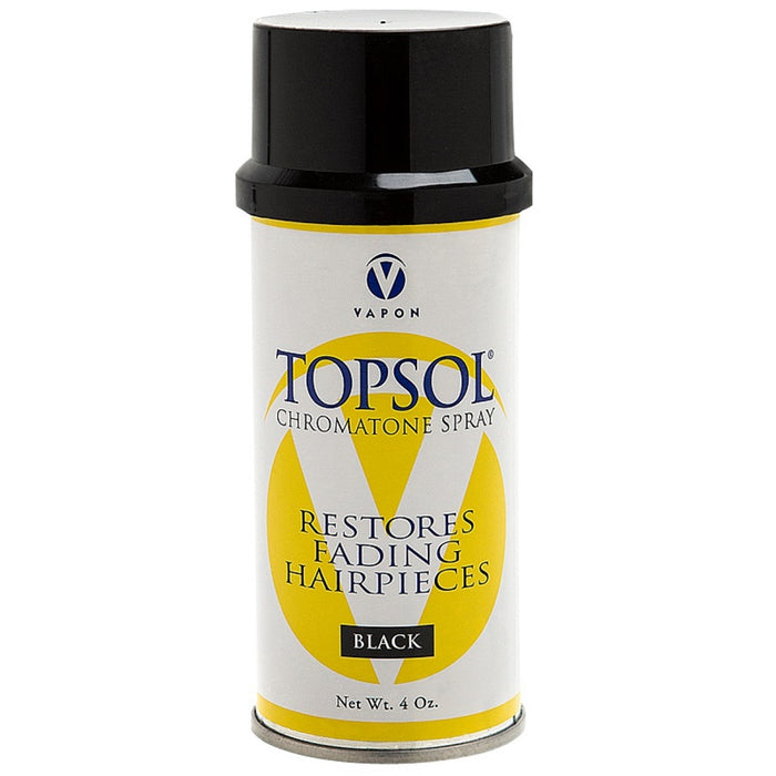 Vapon Topsol Chromatone Spray Black 4 oz