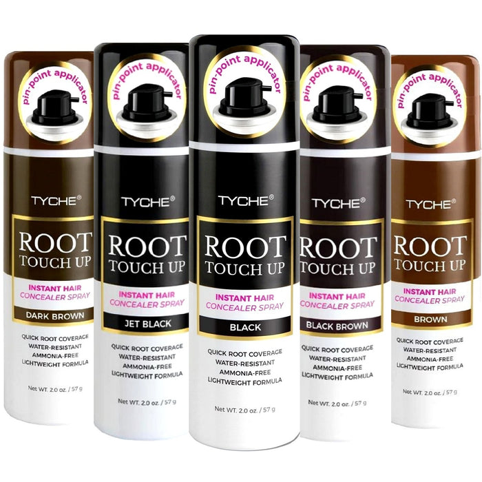 Tyche Root Touch Up Instant Hair Spray 2 oz [5 Color Options]
