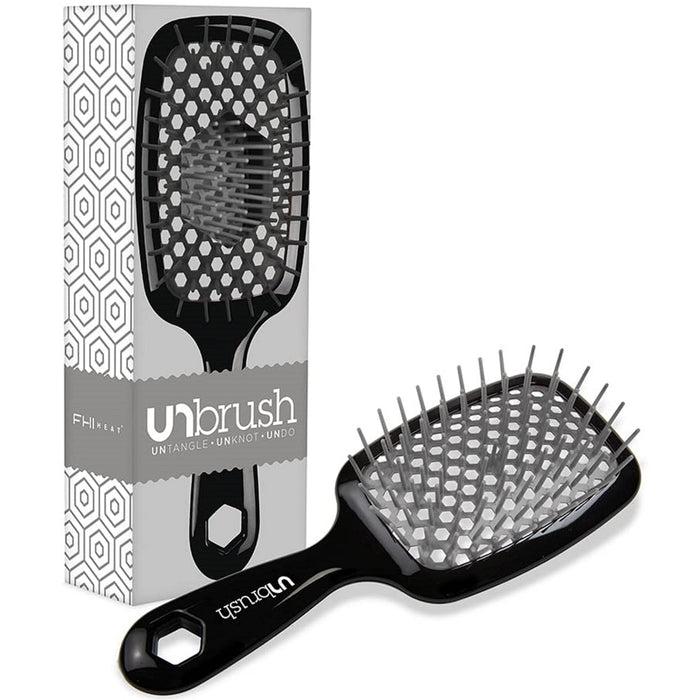 UNbrush Detangling Hair Brush Moonlight Gray #AC0010