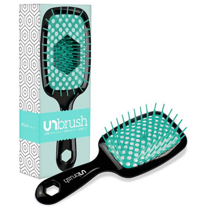 UNbrush Detangling Hair Brush Lagoon #AC0013