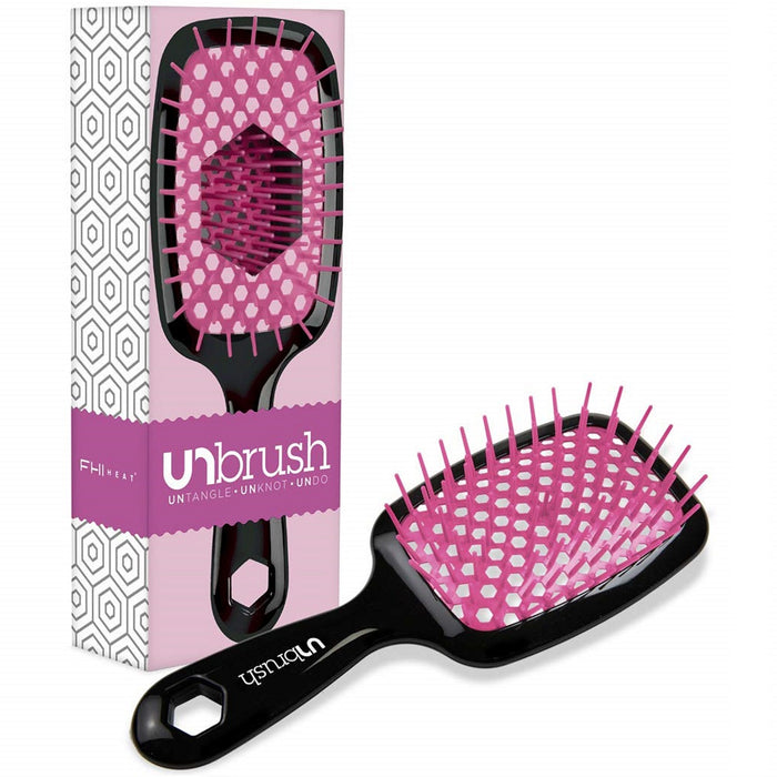 UNbrush Detangling Hair Brush Cherry Blossom #AC0015