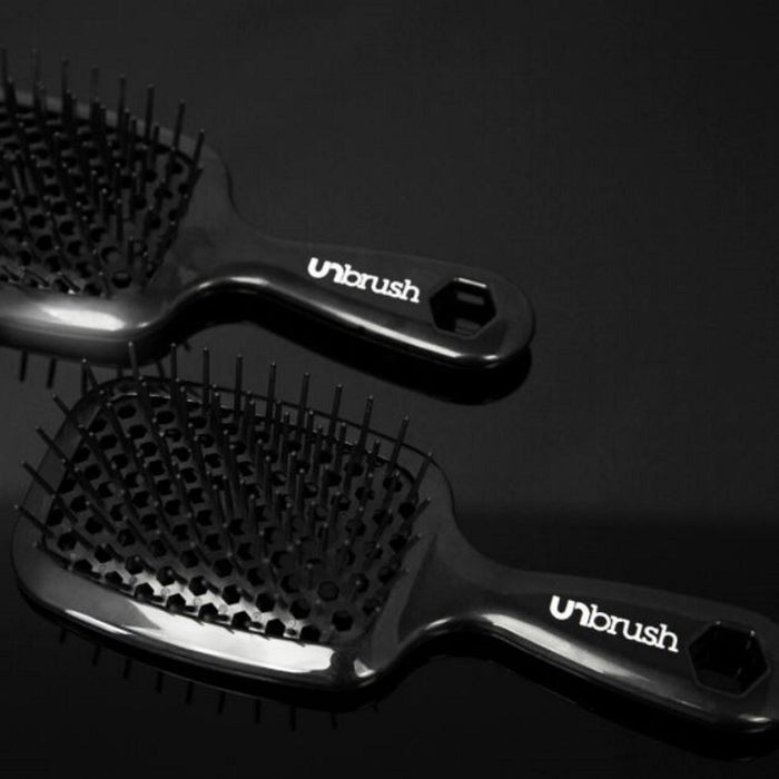 UNbrush Detangling Hair Brush Black #AC0019