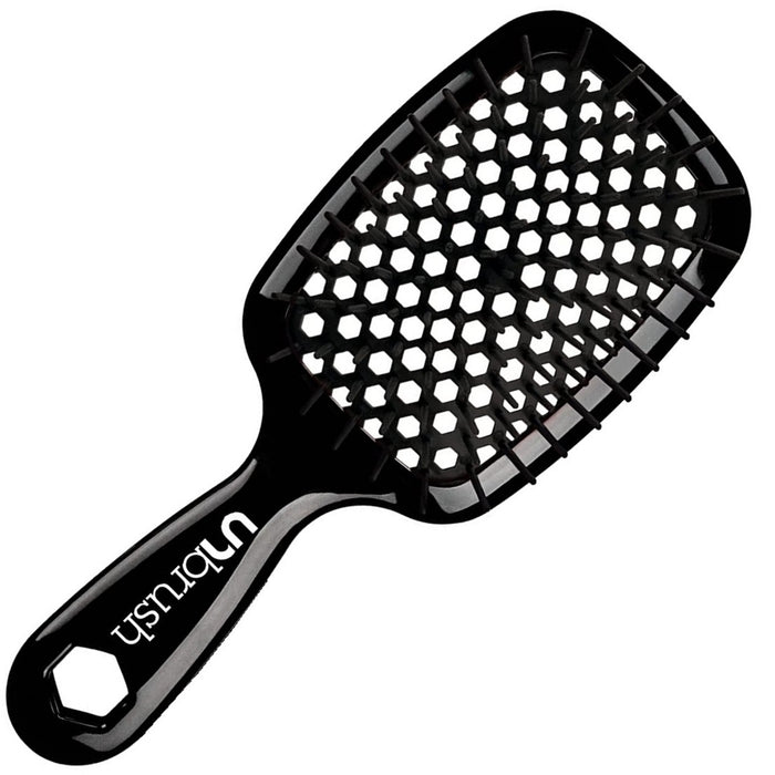 UNbrush Detangling Hair Brush Black #AC0019