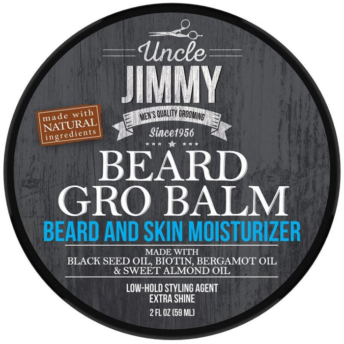 Uncle Jimmy Beard Gro Balm 2 oz