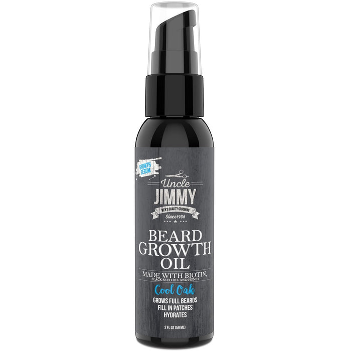 Uncle Jimmy Beard Growth Oil 2 oz