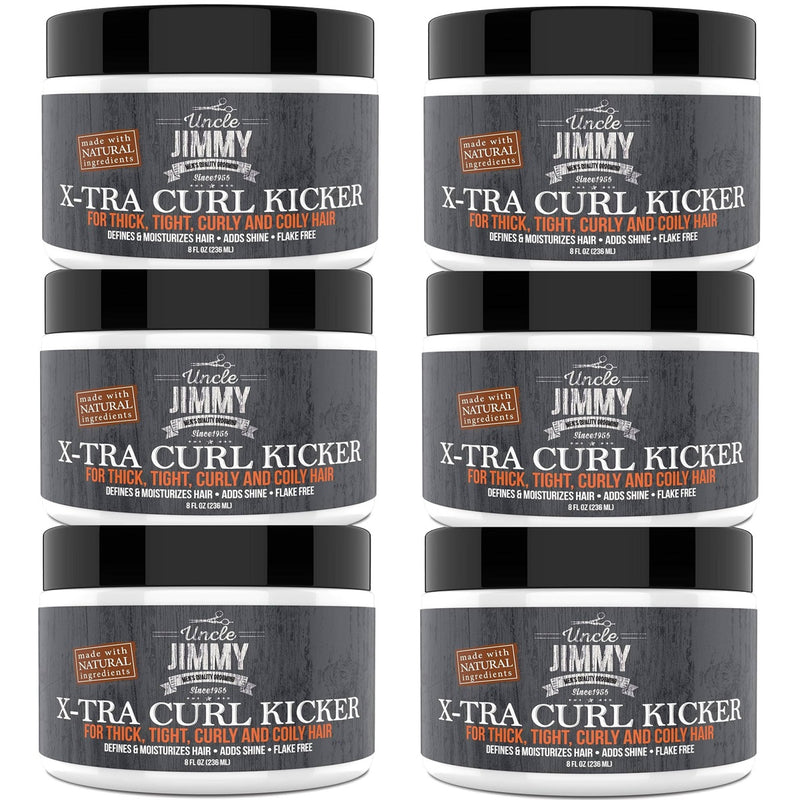 Uncle Jimmy X-Tra Curl Kicker 8 oz - 6 Pack (Bulk)