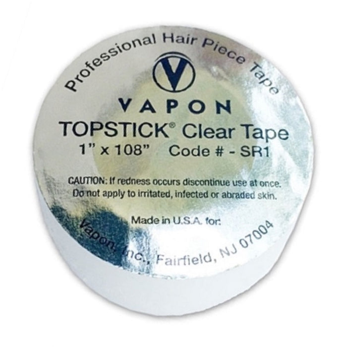 Vapon Topstick Clear Tape [1" x 108"] #SR1