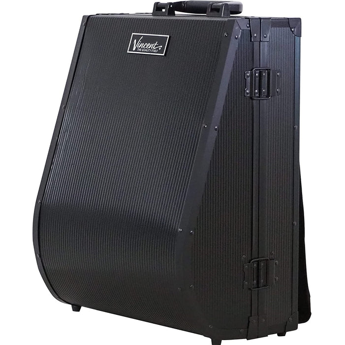 Vincent Hard Shell Backpack Black Metal #VT10400