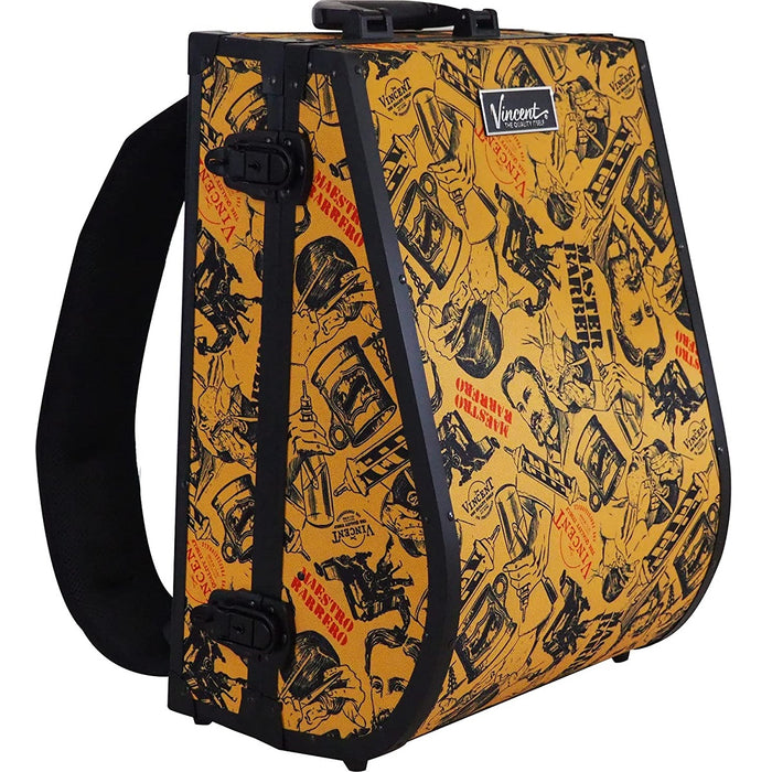 Vincent Hard Shell Backpack Nostalgic Gold #VT10403