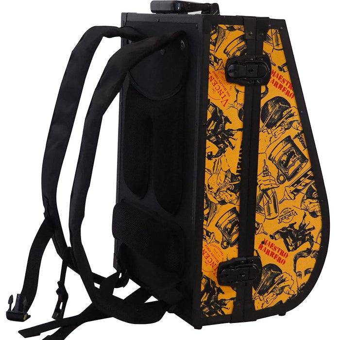 Vincent Hard Shell Backpack Nostalgic Gold #VT10403