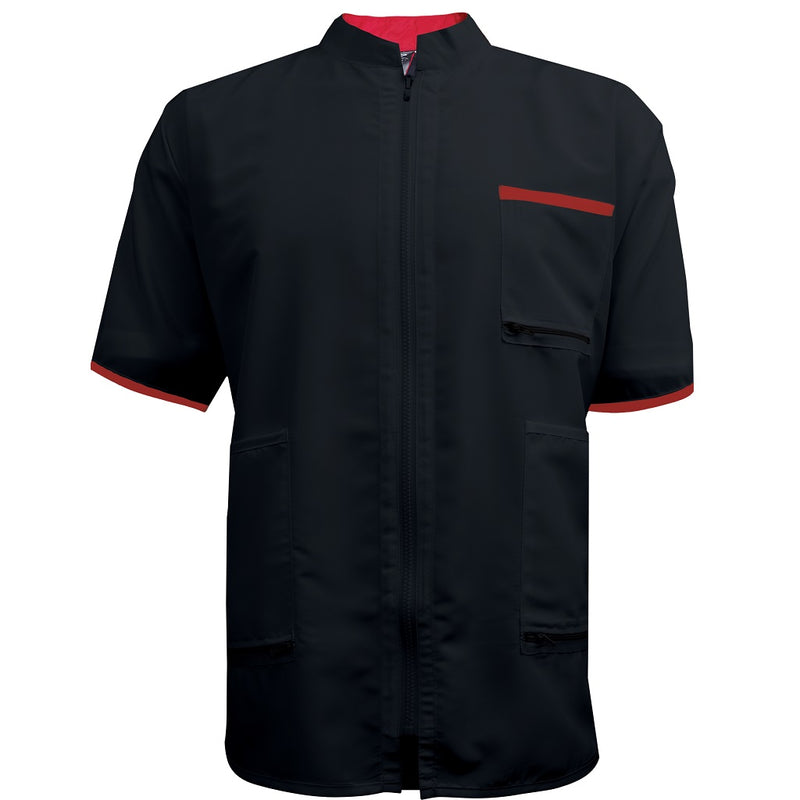 Vincent 2 Tone China Collar Barber Jackets #VT2217 [M to XL Available]