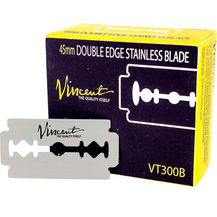 Vincent 45mm Double Edge 50 Blades #VT300B