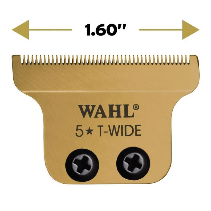 Wahl Bladeset T-Wide Gold Plated Blade #2215-700