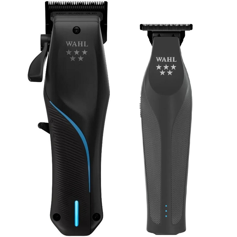 Wahl 5 Star Vapor Cordless Clipper & Hi-Viz Nightshade Cordless Trimmer [DUO]