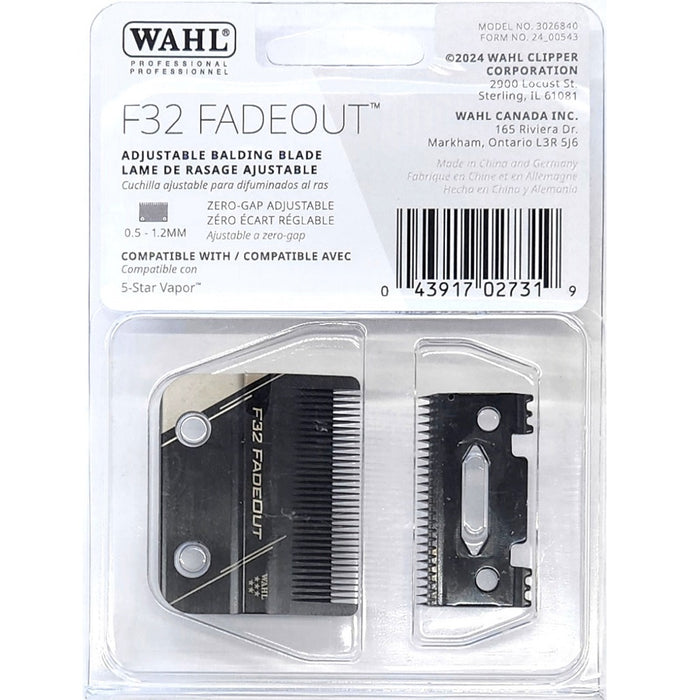 Wahl Vapor F32 FadeOut Plated Bladeset #3026840