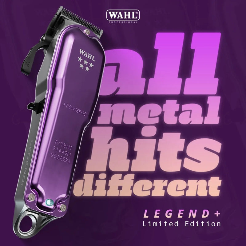 Wahl 5 Star Legend+ All-Metal Cord/Cordless Clipper - Purple #3027402