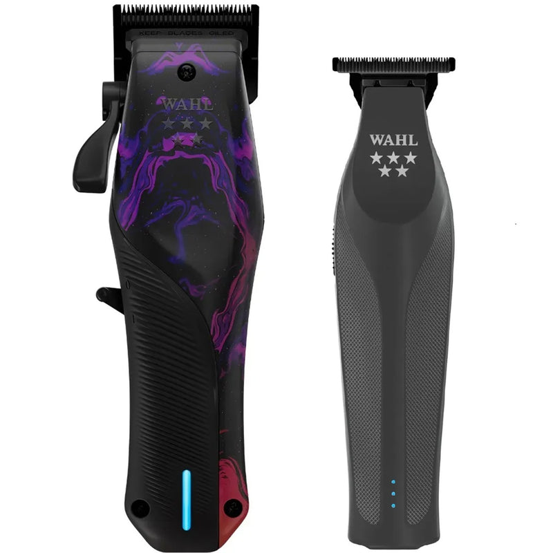 Wahl 5 Star Vapor LE Cordless Clipper & Hi-Viz Nightshade Cordless Trimmer [DUO]