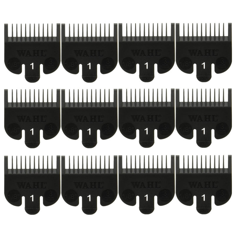 Wahl #1 Nylon Cutting Guide (1/8") - Black #3114-001 - 12 Pack (Bulk)