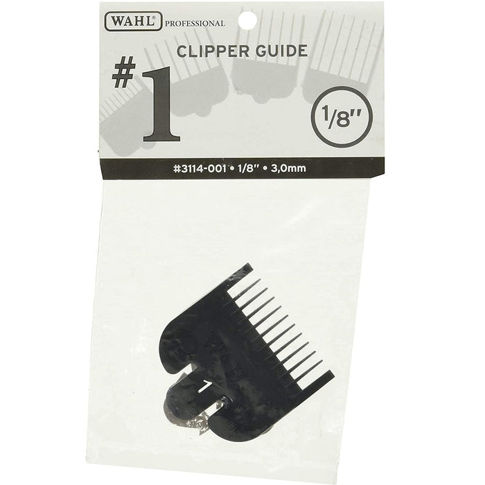 Wahl #1 Nylon Cutting Guide (1/8") - Black #3114-001