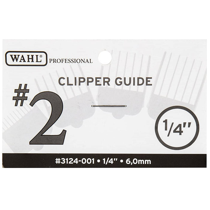 Wahl #2 Nylon Cutting Guide (1/4") - Black #3124-001