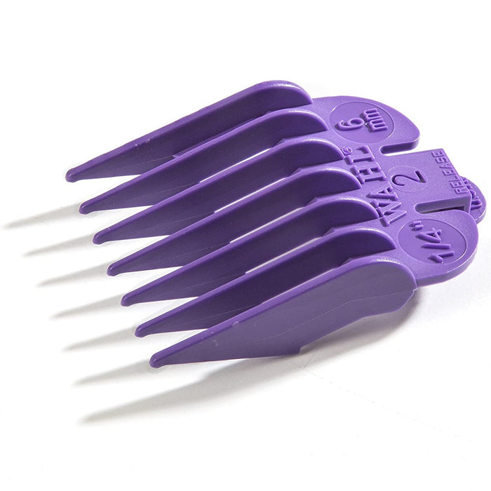 Wahl #2 Color-Coded Nylon Cutting Guide (1/4") - Purple #3124-703