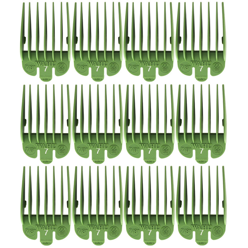 Wahl #7 Color-Coded Nylon Cutting Guide (7/8") - Green #3145-1403 - 12 Pack (Bulk)