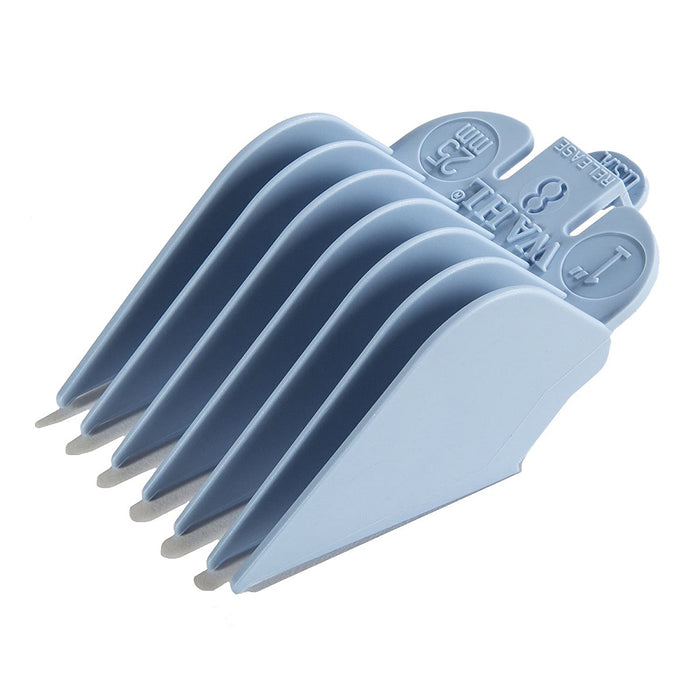 Wahl #8 Color-Coded Nylon Cutting Guide (1") - Light Blue #3150-1253