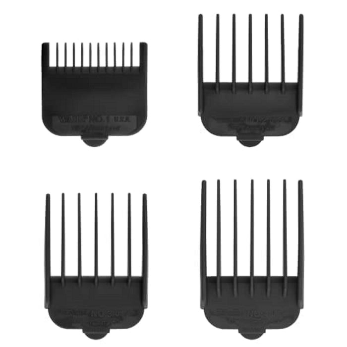 Wahl Blistered 1-4 Cutting Guides - Black #3160-100