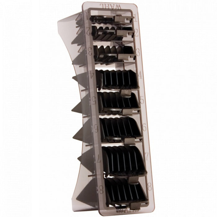 Wahl Blistered 1-8 Cutting Guides - Black #3170-500