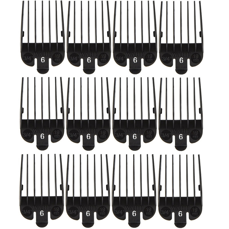 Wahl #6 Nylon Cutting Guide (3/4") - Black #3174-001 - 12 Pack (Bulk)