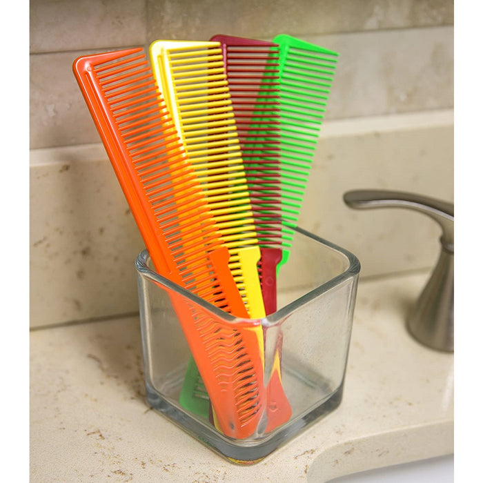 Wahl 12 Pack - Colored Styling Combs - Large #3206-200