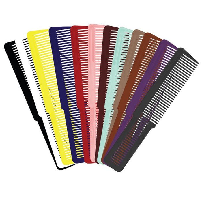 Wahl 12 Pack - Colored Styling Combs - Large #3206-200