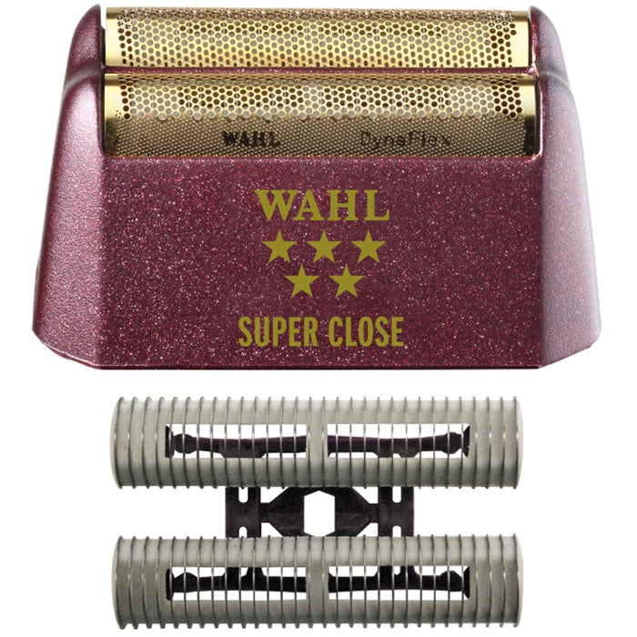 Wahl 5 Star Shaver/Shaper Replacement Foil & Cutter Bar - Gold Foil - Super Close #7031-100