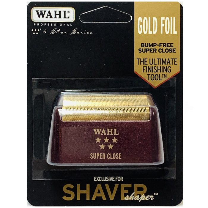 Wahl 5 Star Shaver/Shaper Replacement Foil - Gold Foil - Super Close #7031-200