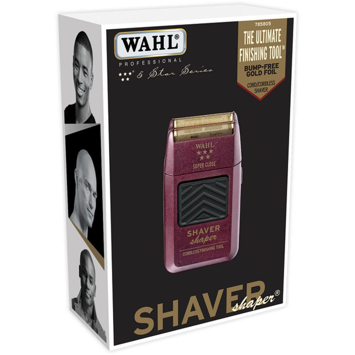 Wahl 5 Star Cord/Cordless Shaver/Shaper - Red #8061-100