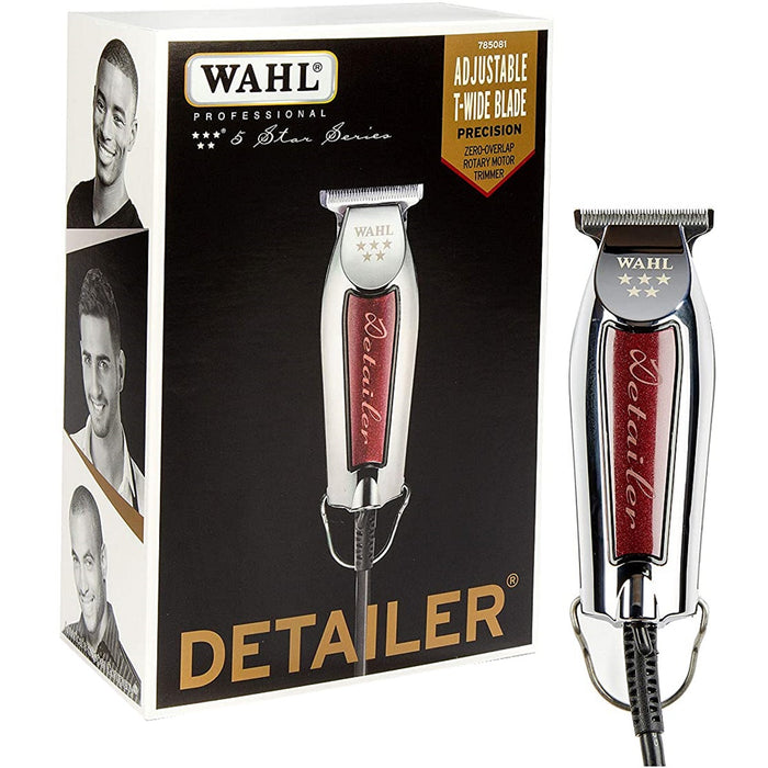 Wahl 5 Star Detailer Trimmer - Burgundy #8081