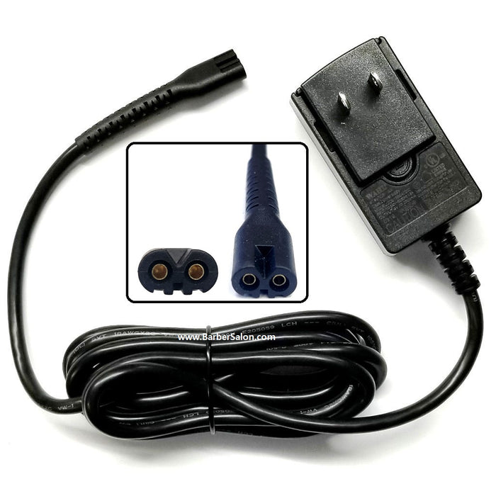 Wahl Replacement Cordless Clipper Charger Cord [Old Port Before 2020 4.0v] #97225-1000