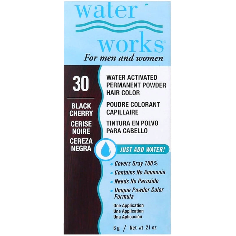 Water Works Water Activated Permanent Powder Hair Color 0.21 oz [Various Color Options]