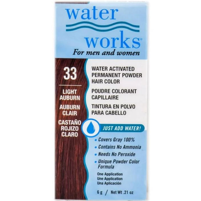 Water Works Water Activated Permanent Powder Hair Color 0.21 oz