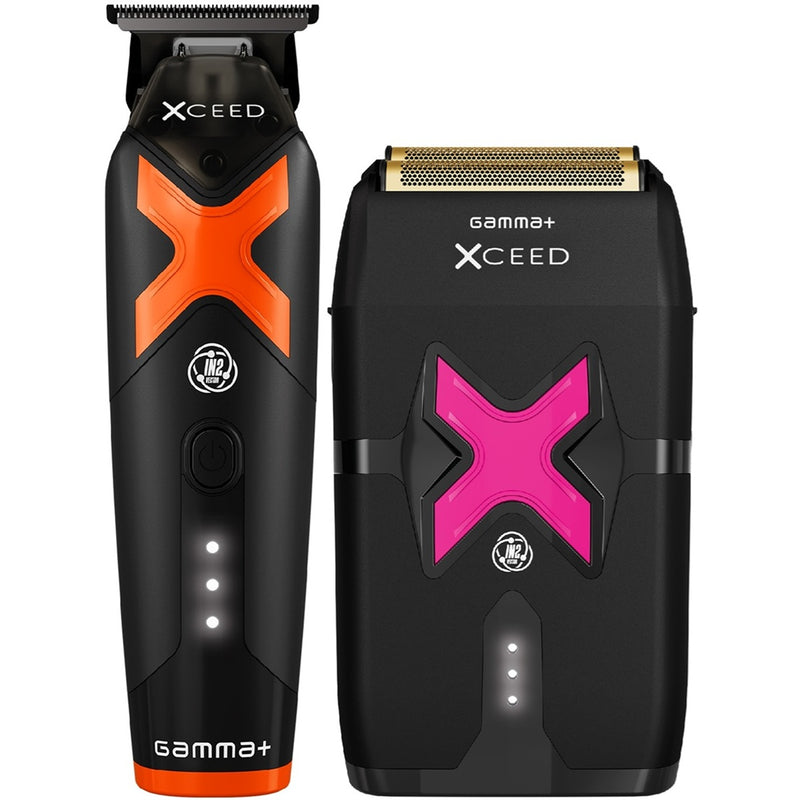 Gamma+ XCEED Professional Trimmer & Shaver [DUO]
