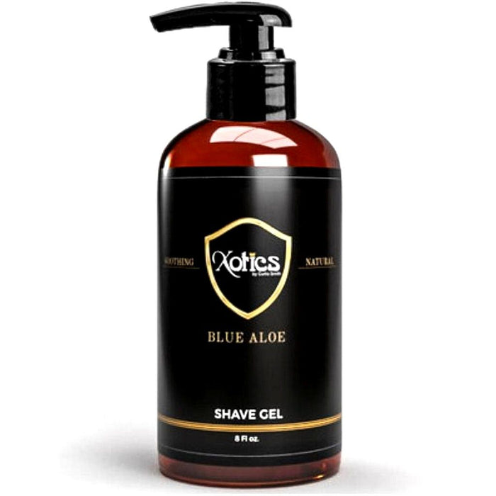 Xotics Blue Aloe Shave Gel 8 oz