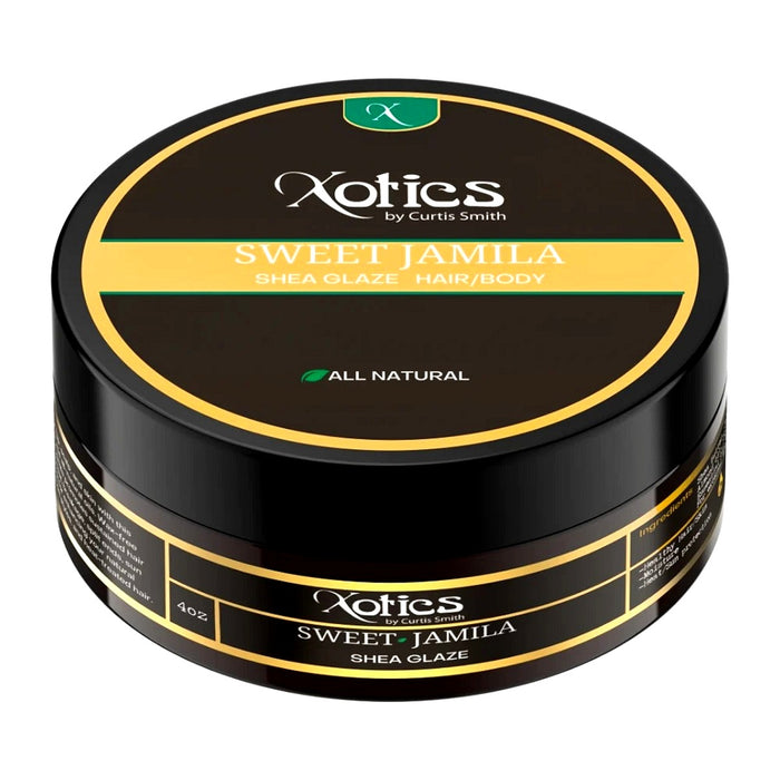 Xotics Sweet Jamila Shea Butter Hair & Body Glaze 4 oz