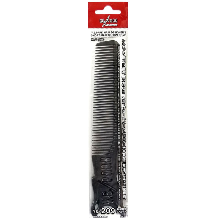 YS Park 8.1" Barber Comb - Carbon Black #YS-209