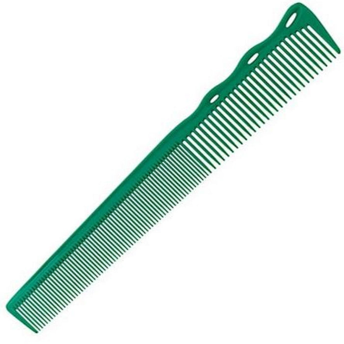 YS Park 6.6" Short Hair Design Comb [Med] - Green #YS-232