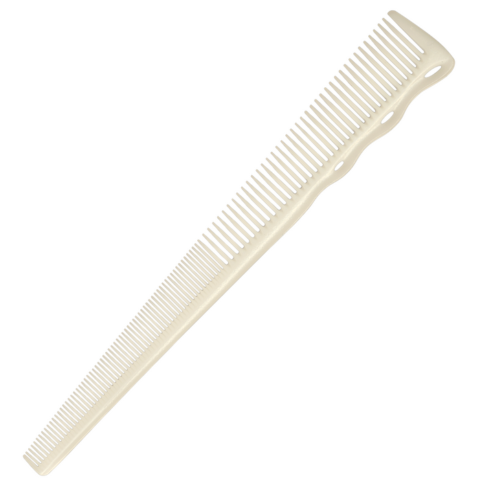 YS Park 7.4" Short Hair Design Comb Flex Shape Memory - White #YS-254