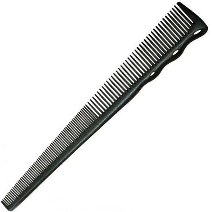 YS Park 7.4" Short Hair Design Comb Flex Shape Memory - Carbon Black #YS-254